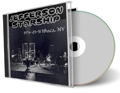 Artwork Cover of Jefferson Starship 1974-03-31 CD Ithaca Audience