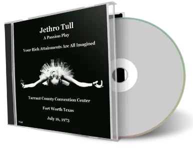 Artwork Cover of Jethro Tull 1973-07-16 CD Fort Worth Audience