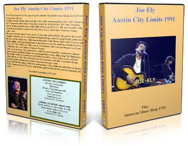 Artwork Cover of Joe Ely 1990-09-12 DVD Austin Proshot