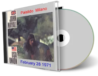 Artwork Cover of John Mayall 1971-02-28 CD Milan Audience
