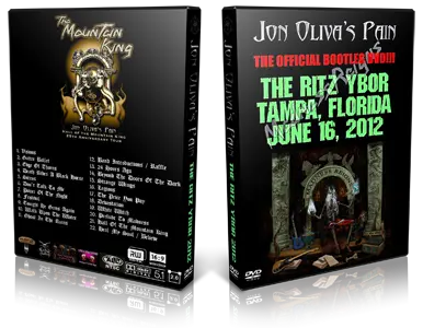 Artwork Cover of Jon Olivas Pain 2012-06-16 DVD Tampa Audience