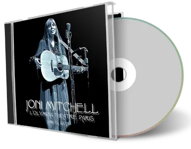 Artwork Cover of Joni Mitchell 1972-06-15 CD Paris Audience