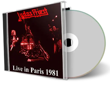 Artwork Cover of Judas Priest 1981-02-16 CD Paris Soundboard