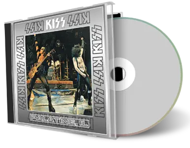 Artwork Cover of KISS 1975-04-19 CD Palatine Audience
