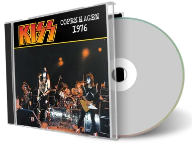 Artwork Cover of KISS 1976-05-29 CD Copenhagen Audience