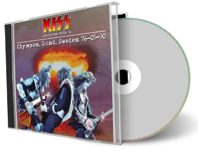 Artwork Cover of KISS 1976-05-30 CD Lund Audience