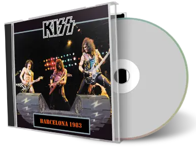 Artwork Cover of KISS 1983-10-16 CD Barcelona Audience