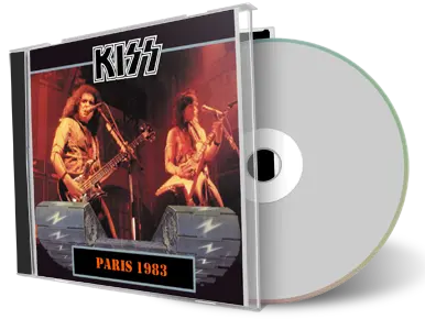Artwork Cover of KISS 1983-10-31 CD Paris Audience