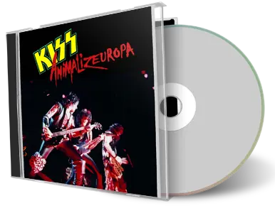 Artwork Cover of KISS 1984-10-22 CD Drammen Audience