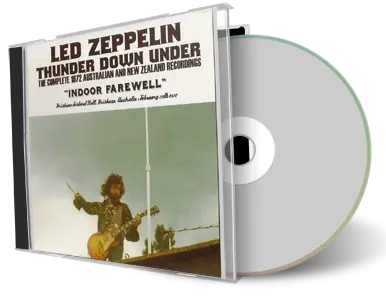 Artwork Cover of Led Zeppelin 1972-02-29 CD Brisbane Audience