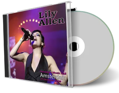 Artwork Cover of Lily Allen 2009-10-25 CD Amsterdam Audience