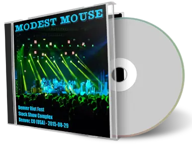 Artwork Cover of Modest Mouse 2015-08-29 CD Denver Audience