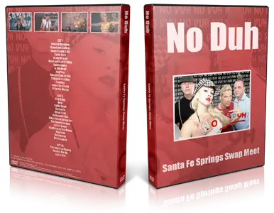Artwork Cover of No Duh 2013-06-21 DVD Santa Fe Springs Audience