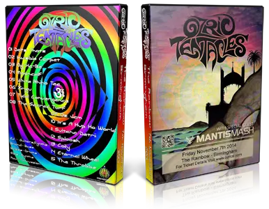 Artwork Cover of Ozric Tentacles 2014-11-07 DVD Birmingham Audience