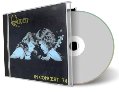 Artwork Cover of Queen 1974-12-06 CD Cologne Audience