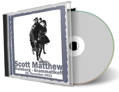 Artwork Cover of Scott Matthew 2013-11-29 CD Duisburg Audience