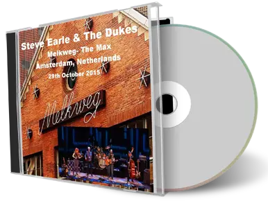 Artwork Cover of Steve Earle 2015-10-29 CD Amsterdam Audience