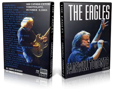 Artwork Cover of Eagles 2003-10-09 DVD Toronto Audience