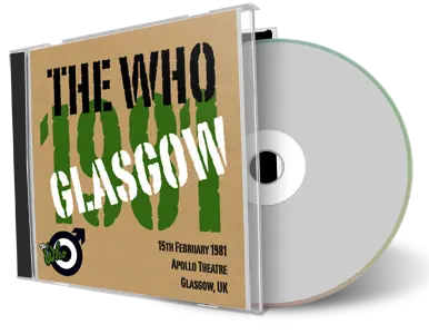 Artwork Cover of The Who 1981-02-15 CD Glasgow Audience