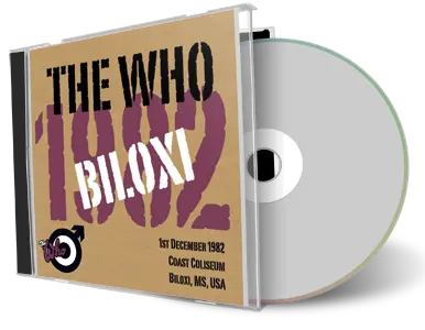 Artwork Cover of The Who 1982-12-01 CD Biloxi Audience