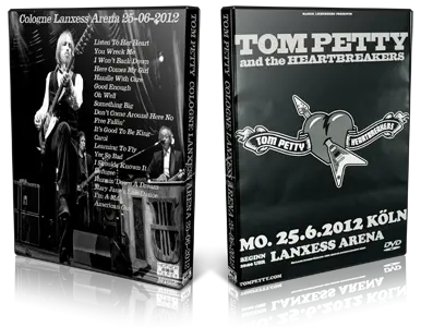 Artwork Cover of Tom Petty 2012-06-25 DVD Cologne Audience