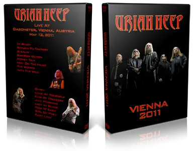 Artwork Cover of Uriah Heep 2011-05-12 DVD Vienna Audience