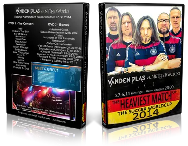 Artwork Cover of Vanden Plas 2014-06-27 DVD Kaiserslautern Audience