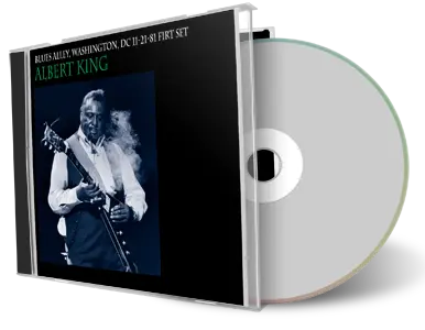 Artwork Cover of Albert King 1981-11-21 CD Washington Dc Audience