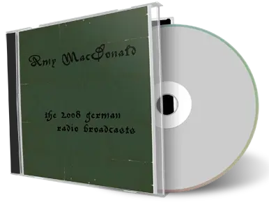 Artwork Cover of Amy Macdonald Compilation CD The German Radio Broadcasts 2008 Soundboard