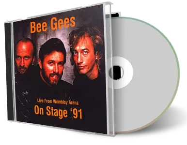 Artwork Cover of Bee Gees Compilation CD Wembley 1991 Audience