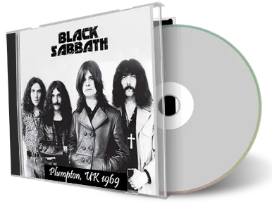 Artwork Cover of Black Sabbath 1969-08-09 CD Plumpton Audience