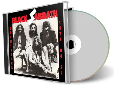 Artwork Cover of Black Sabbath 1977-04-22 CD Gothenburg Audience