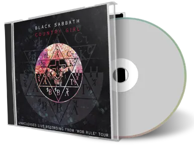 Artwork Cover of Black Sabbath 1981-12-03 CD Largo Audience