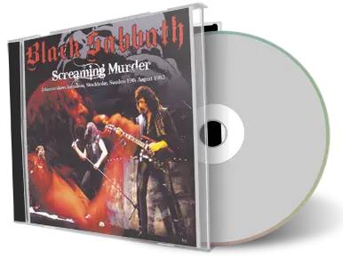 Artwork Cover of Black Sabbath 1983-08-19 CD Stockholm Audience