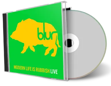 Artwork Cover of Blur Compilation CD Live Album Modern Life Is Rubbish Soundboard