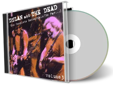 Artwork Cover of Bob Dylan And Grateful Dead Compilation CD The Complete Rehearsals 1987 Soundboard