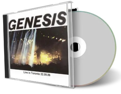 Artwork Cover of Genesis 1986-09-22 CD Toronto Audience