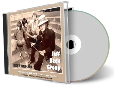 Artwork Cover of Jeff Beck Compilation CD Bbc Sessions 1967 1968 Soundboard