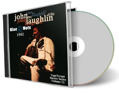 Artwork Cover of John Mclaughlin Trio 1992-04-16 CD New York City Audience