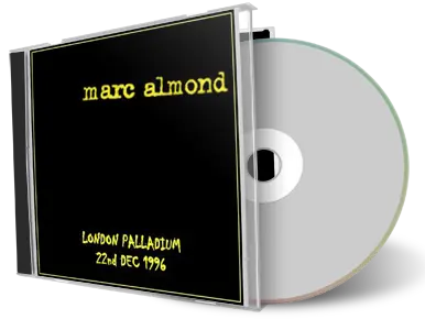 Artwork Cover of Marc Almond 1996-12-22 CD London Audience