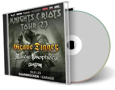 Artwork Cover of Mystic Prophecy 2023-01-18 CD Saarbrucken Audience