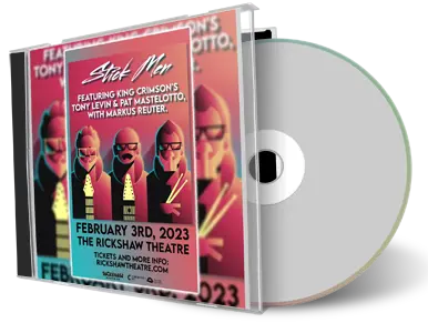 Artwork Cover of Stick Men 2023-02-03 CD Vancouver Audience