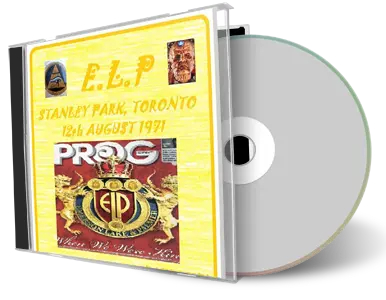 Artwork Cover of Elp 1971-08-12 CD Toronto Audience