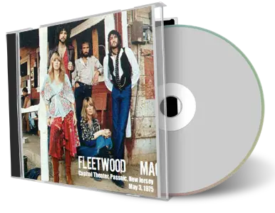 Artwork Cover of Fleetwood Mac 1975-05-03 CD Passaic Soundboard