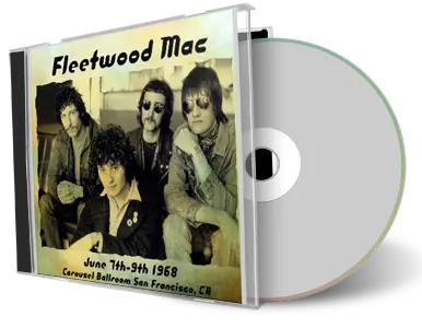 Artwork Cover of Fleetwood Mac Compilation CD San Francisco 1968 Soundboard