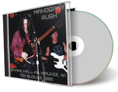 Artwork Cover of Frank Marino Mahogany Rush 2001-08-17 CD Milwaukee Audience