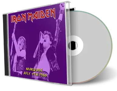 Artwork Cover of Iron Maiden 1980-04-03 CD Marquee Audience