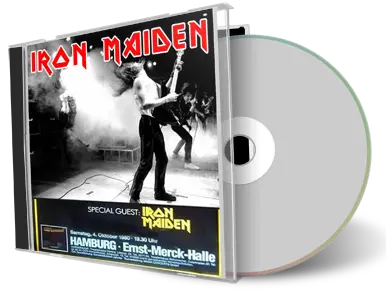 Artwork Cover of Iron Maiden 1980-10-04 CD Hamburg Audience