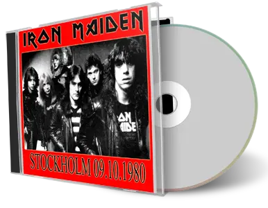 Artwork Cover of Iron Maiden 1980-10-09 CD Stockholm Audience