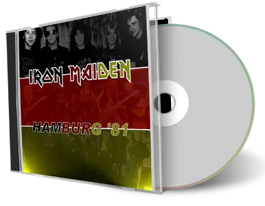 Artwork Cover of Iron Maiden 1981-05-03 CD Hamburg Audience
